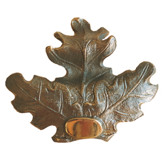 Eikenblad ornament brons