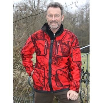 SHOOTERKING Softshell-Jacke MOSSY RED